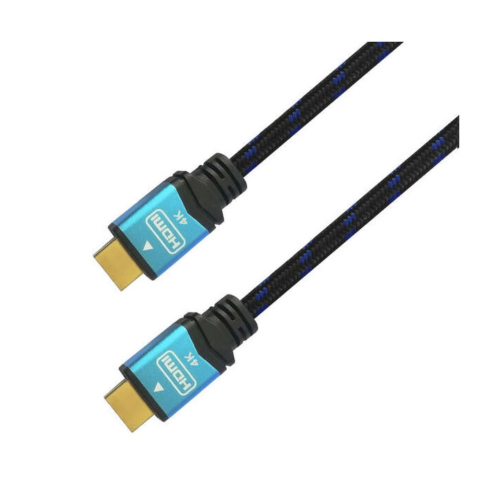Aisens Cable HDMI V2.0 Premium Alta Velocidad / HEC 4K@60HZ 18Gbps - A/M-A/M - 5.0m - Color Negro