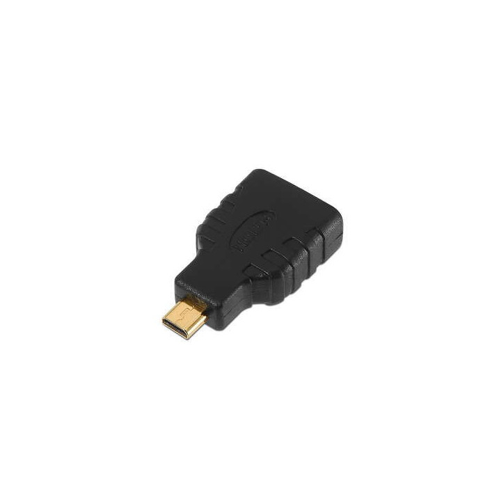 Aisens Adaptador HDMI a Micro HDMI - A Hembra-HDMI D/Macho para Tablet o Camara digital - Color Negro
