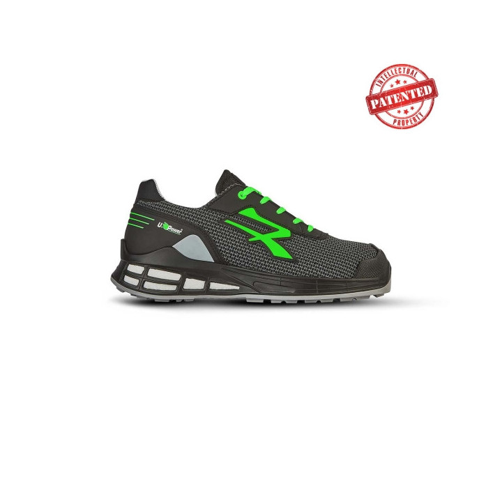 Upower Dakota S ESD Calzado de Seguridad Innovador - Talla 35 - Puntera AirToe Aluminium