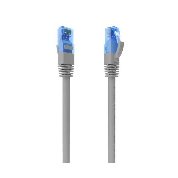 Aisens Cable de Red Latiguillo RJ45 Cat.6 UTP AWG26 CCA - 25cm - Color Gris