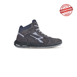 Upower Merak Plus S ESD Calzado de Seguridad Altos - Talla 35 - Cuero Nubuck Resistente