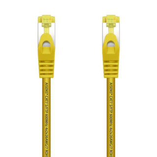 Aisens Cable de Red Latiguillo RJ45 LSZH Cat.7 600 MHz S/FTP PIMF AWG26 - 1.0M - Color Amarillo