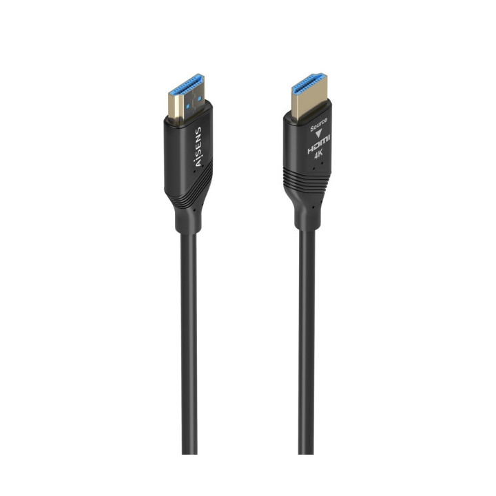 Aisens Cable HDMI V2.0 AOC Premium Alta Velocidad - HEC 4K@60HZ 18GBPS - 30m - Color Negro