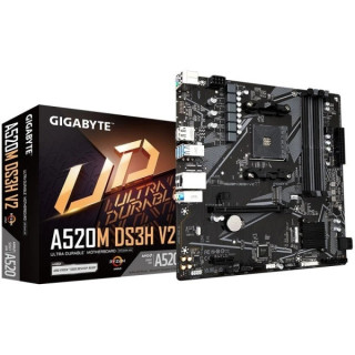 Gigabyte A520M DS3H V2 Placa Base AMD AM4 4xDDR4 - M.2