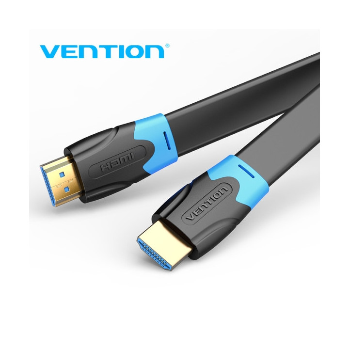 Vention Cable HDMI 2.0 Resolucion 4K - Aislamiento PVC - 10m - Diametro 30AWG - Color Negro