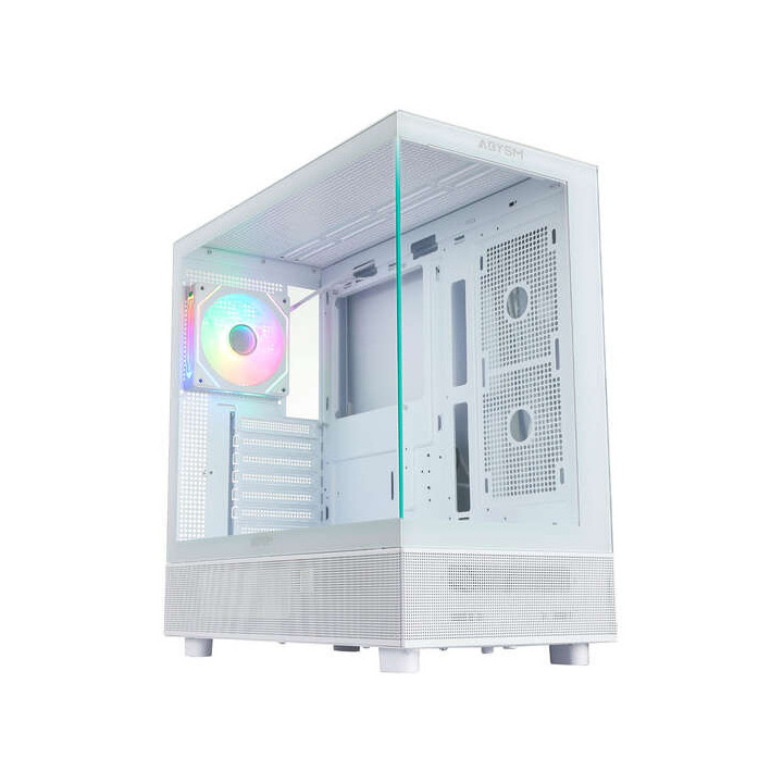 Abysm Danube Sava H400 White Caja Torre ATX