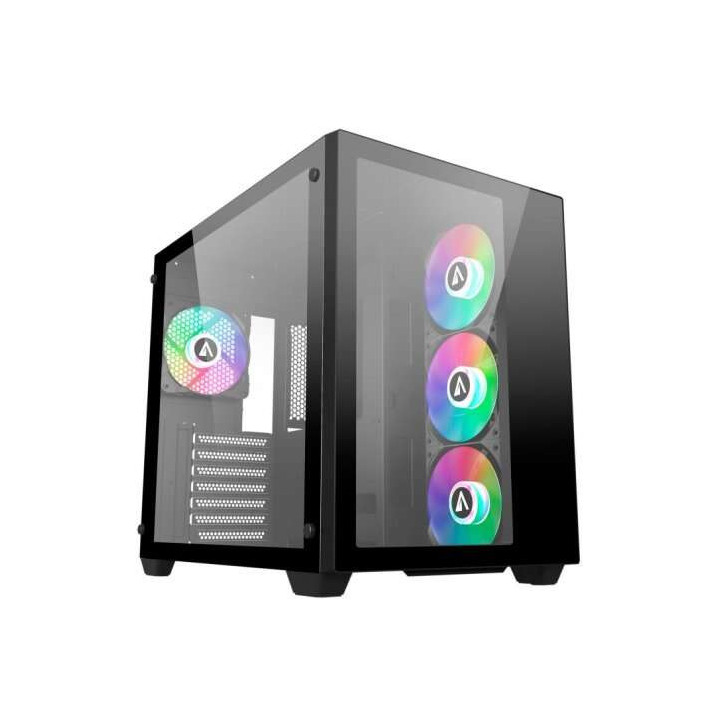 Abysm Danube Sava 285 BX203 Black ARGB Caja Torre ATX