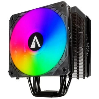 Abysm Gaming Snow IV ARGB Ventilador CPU 120mm con Disipador 4 Heatpipes - Iluminacion ARGB - Velocidad Max. 1600rpm - Color Ne