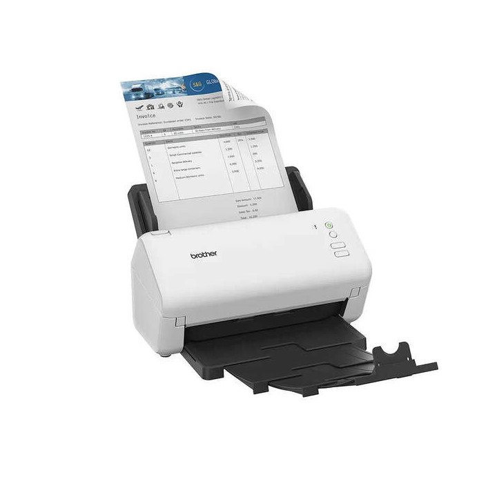 Brother ADS4100 Escaner Documental - Hasta 70ppm - Alimentador Automatico - Doble Cara