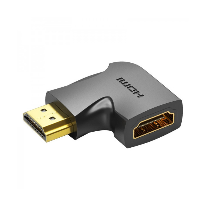 Vention Adaptador HDMI Macho a HDMI Hembra 4K 270º - Color Negro
