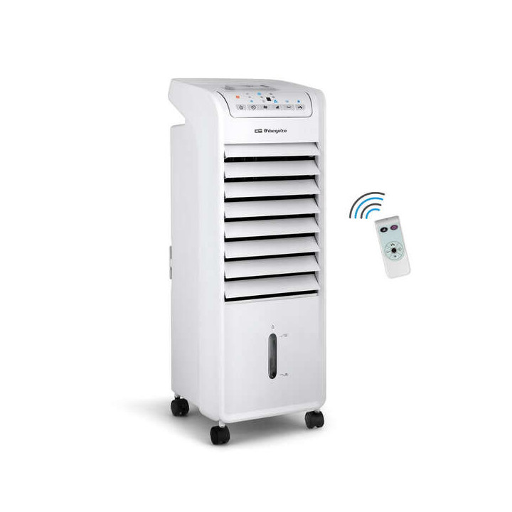 Orbegozo Climatizador Evaporativo 3 en 1 Freshair - Potente y Silencioso - Aletas Direccionales - Temporizador 7h - Facil Manej