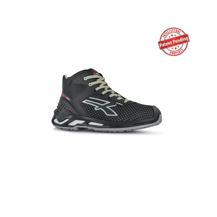 Upower Jacob S ESD Calzado de Seguridad Altos - Talla 35 - Ligeros y Comodos