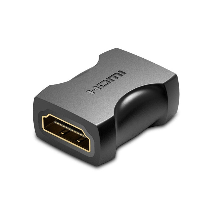 Vention Pack 2 Adaptador HDMI Hembra a HDMI Hembra 4K 2.0 - Color Negro