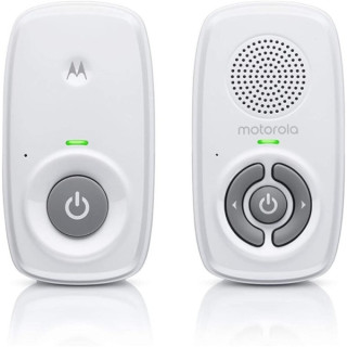 Motorola Nursery AM21 Vigilabebes de Audio - Alcance hasta 300m en Exterior y 50m en Interior - Conexion DECT - Color Blanco