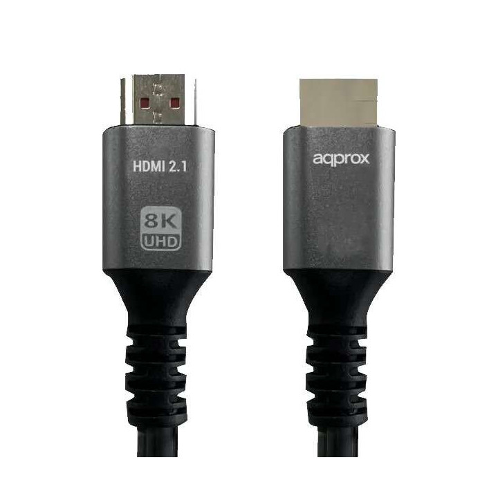 Approx Cable HDMI 2.1 Macho/Macho - Soporta Resolucion 8K - Longitud 1m