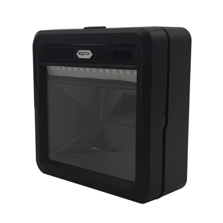 Approx Lector de Codigos de Barras Omnidireccional 1D/2D - Especial Grandes Volumenes - Indicador LED y Beeper - Disparo Automa