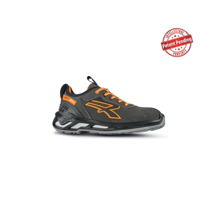 Upower Duke S ESD Calzado de Seguridad Bajos - Talla 35 - Piel Nobuck Hidrorepelente