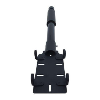 Approx Soporte para Datafono con Brazo Extensible - Longitud 40cm - Zona Engomada y Clips de Sujecion - Gestion de Cables