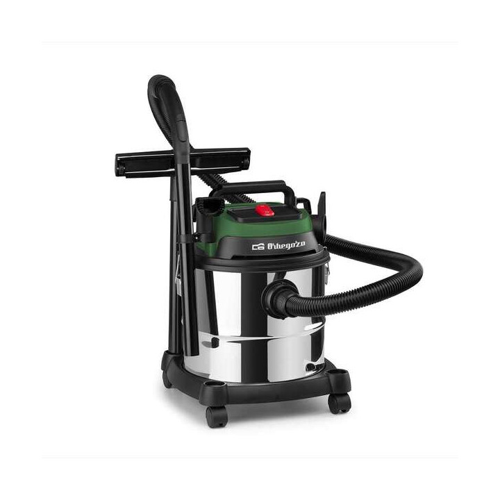 Orbegozo APS 1400 Aspirador Potente y Eficiente - Potencia de 1380W - Doble Filtrado Hepa - Deposito Metalico de 20L - Funcion