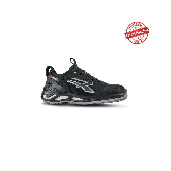 Upower Rush S ESD Calzado de Seguridad Bajos - Talla 35 - Piel Nobuck Hidrorepelente