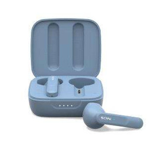 NGS Artica Move Rain Auriculares Intrauditivos Bluetooth 5.3 TWS - Manos Libres - Asistente de Voz - Autonomia hasta 7h - Base