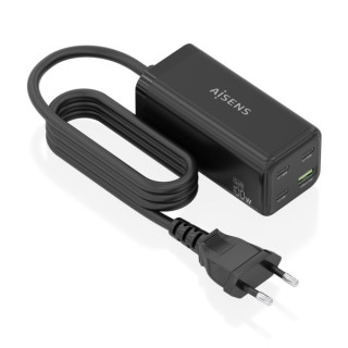 Aisens Cargador GAN 100W - 3xUSB-C PD3.0