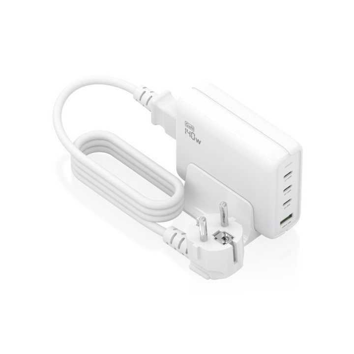 Aisens Cargador GAN 140W - 3xUSB-C PD3.0