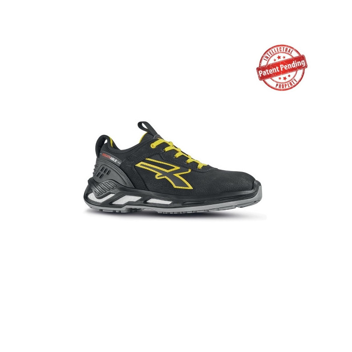 Upower Rick S ESD Calzado de Seguridad Bajos - Talla 35 - Piel Nobuck Hidrorepelente