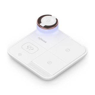 Aisens Cargador Inalambrico 15W - USB-C - Protocolo Qi - Moviles