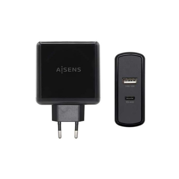 Aisens Cargador para Smartphone 57W 1x USB-C PD3.0 45W