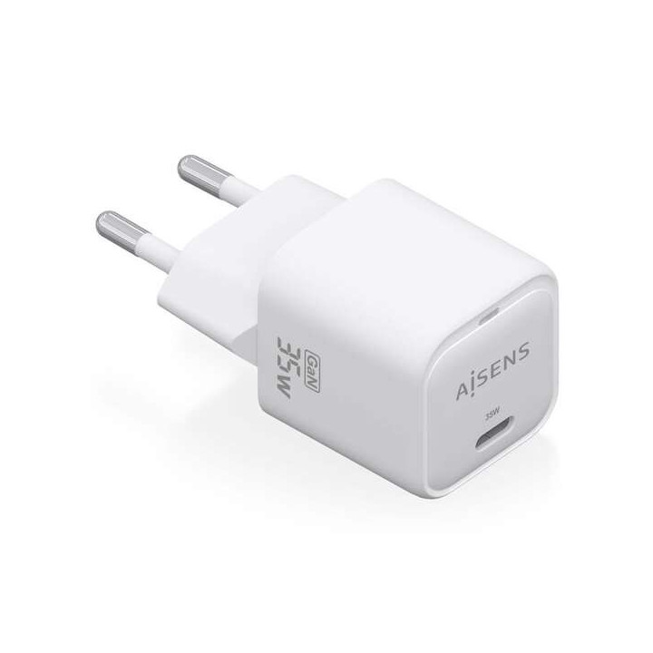 Aisens Cargador GAN 35W - 1xUSB-C PD3.0 QC4.0