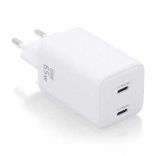 Aisens Cargador Gan USB-C 65W - Alta Eficiencia Energetica - Tecnologia AI - Multiples Protecciones - Carga Rapida y Segura - C
