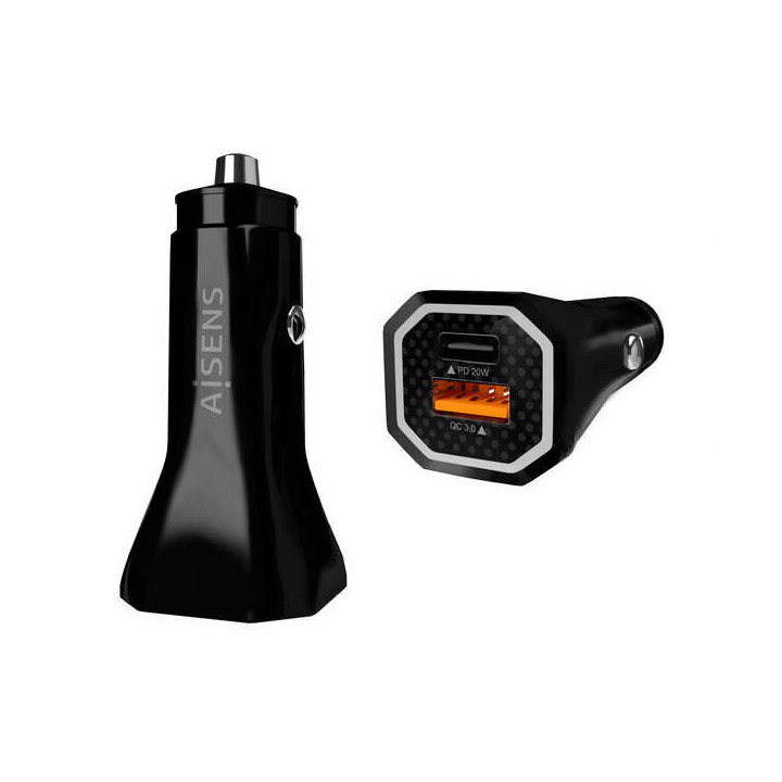 Aisens Cargador de Coche 38W
