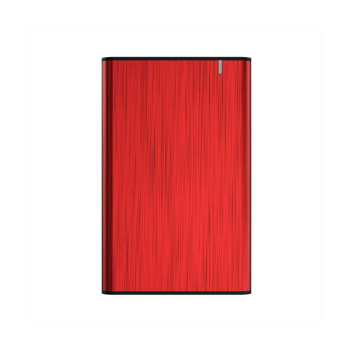 Aisens Caja Externa 2.5" para Discos Duros 9.5mm SATA I - II y III a USB 3.0/USB 3.1 GEN1 - Color Rojo
