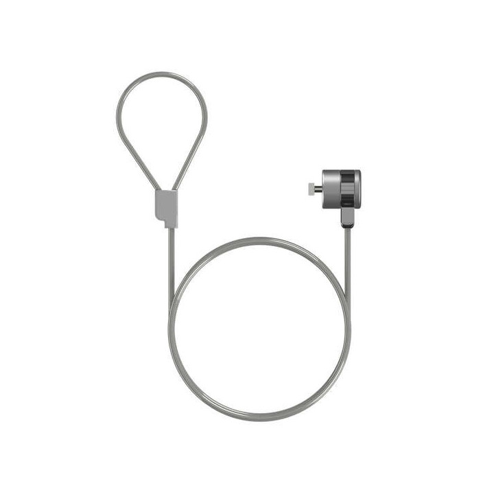 Aisens Cable de Seguridad con Cerradura de Llave para Ordenador