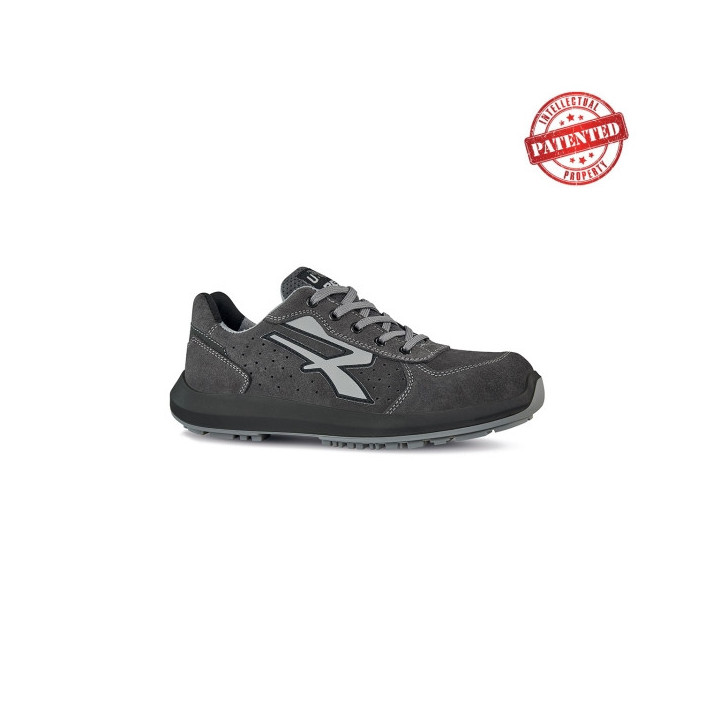 Upower Rigel S ESD Calzado de Seguridad Bajos - Talla 35 - Gamuza Perforada