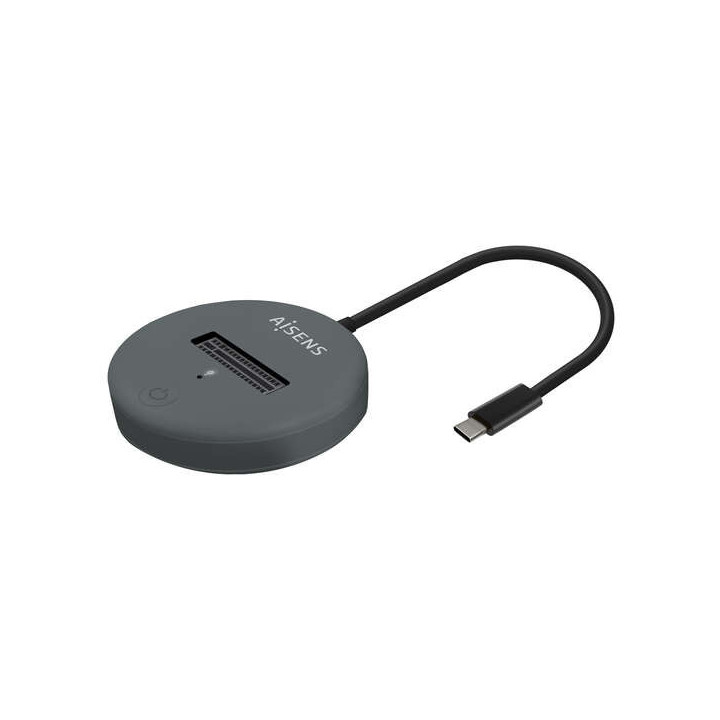 Aisens USB-C Dock M.2 (NGFF) Asuc-M2D014-Gr SATA/NVME a USB3.1 GEN2 - Color Gris