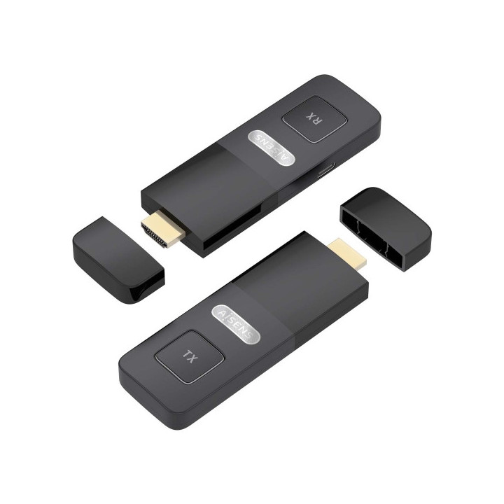 Aisens HDMI Inalambrico 1080P 30m - Color Negro