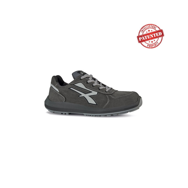 Upower Avion S ESD Calzado de Seguridad Altos - Talla 35 - Cuero Nubuck Resistente