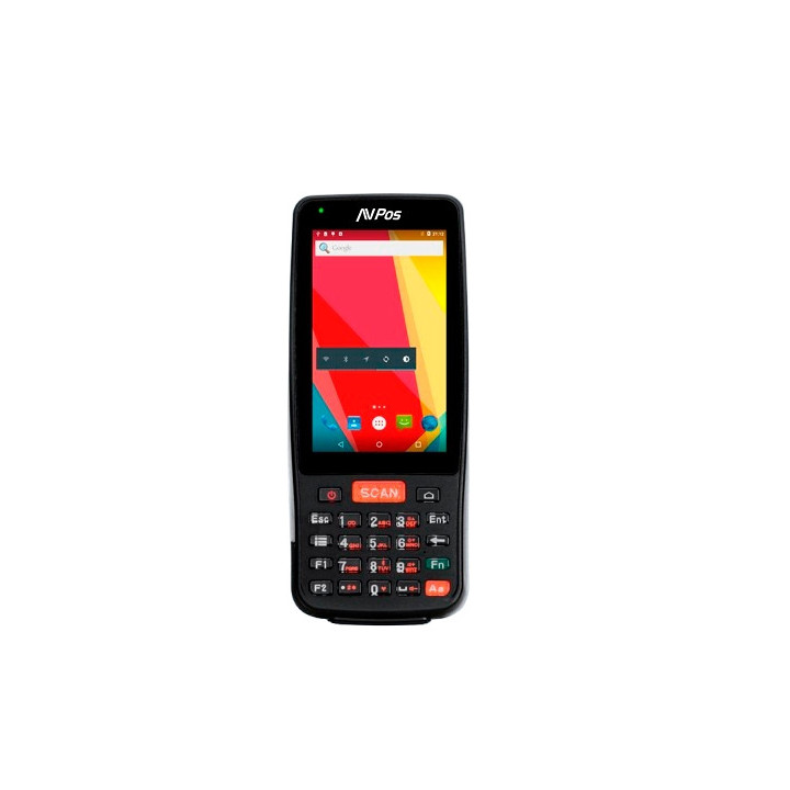 AVPos Capturador PDA DC41 4" QuadCore - 2GB - 16GB - WIFI BT NFC 4G  - 4000mAh - Escaner de Codigos de Barras 2D