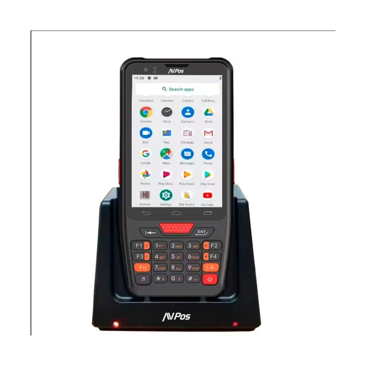 AVPos Capturador PDA DC45 4" OctaCore - 4GB - 64GB - WIFI BT NFC 4G  - 3500mAh - Escaner de Codigos de Barras 2D