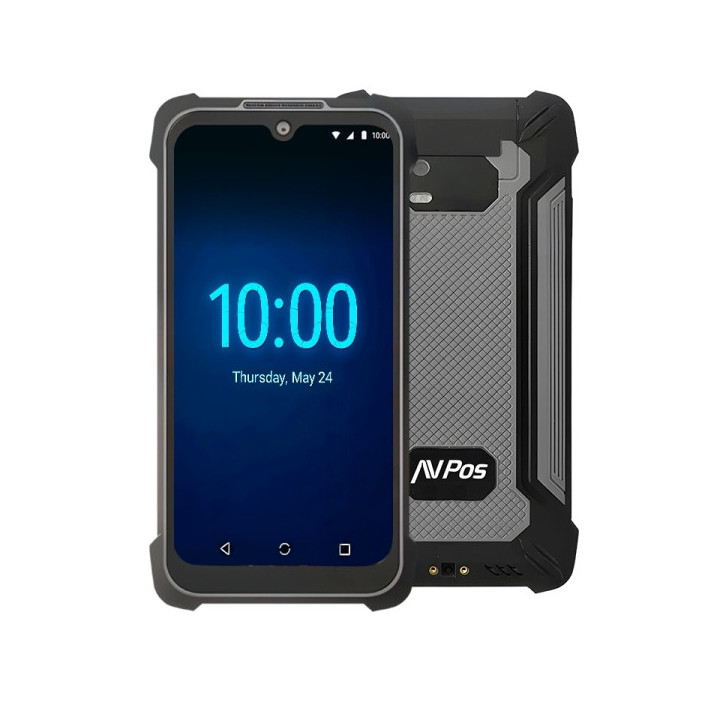 AVPos Capturador PDA DC82 5.7" OctaCore - 8GB - 128GB - WIFI BT NFC 4G - 4000mAh - Escaner de Codigos de Barras 2D