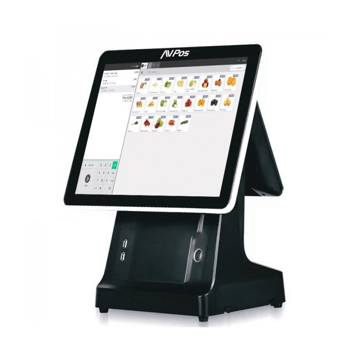 AVPos TPV K6000 15 Tactil - Impresora Integrada - 2º Pantalla 9