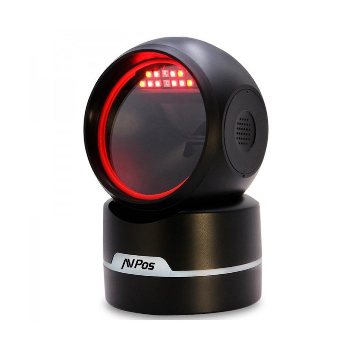 AVPos AVP-M680-2D Lector de Codigos de Sobremesa - Escaneo Automatico - Lectura de Codigos 1D