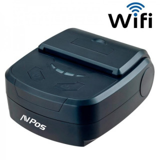 AVPos AVP-MP800R-Wf Impresora Termica Tickets Portatil - Rugerizada - 80mm - Velocidad 70 mm/s - Funda Protectora - Wifi y USB