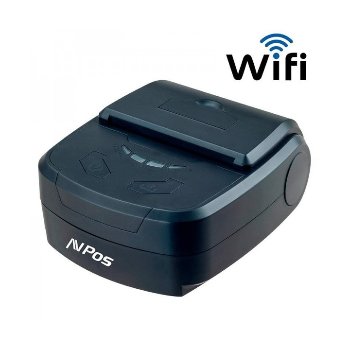 AVPos AVP-MP800R-Wf Impresora Termica Tickets Portatil - Rugerizada - 80mm - Velocidad 70 mm/s - Funda Protectora - Wifi y USB