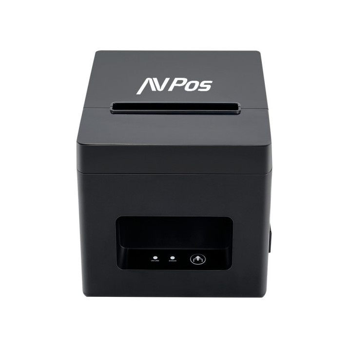 AVPos AVP-TC21NET Impresora Termica Tickets - Velocidad 200mm/s - Autocorte parcial - USB y LAN - Color Negro