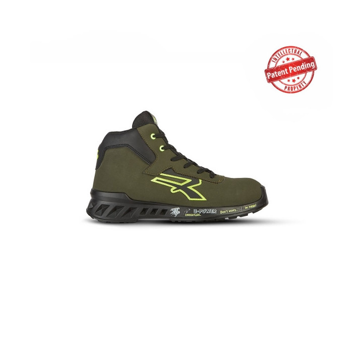 Upower Tyler S ESD Calzado de Seguridad Altos Ligeros - Talla 35 - Puntera AirToe Aluminio