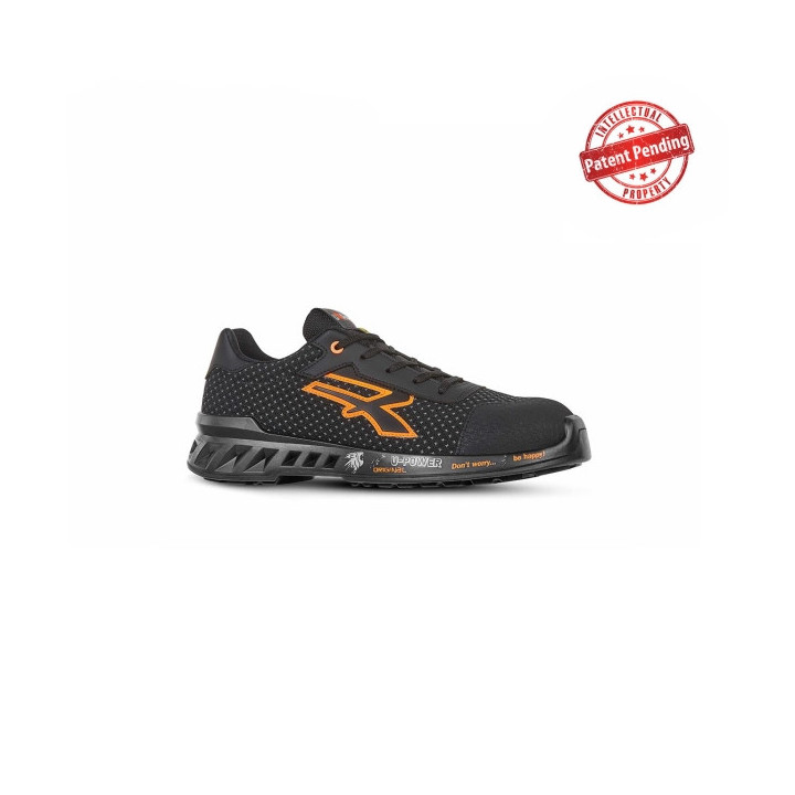 Upower Peter S ESD Calzado de Seguridad Bajos - Talla 35 - Proteccion Puntera Anti-Abrasion