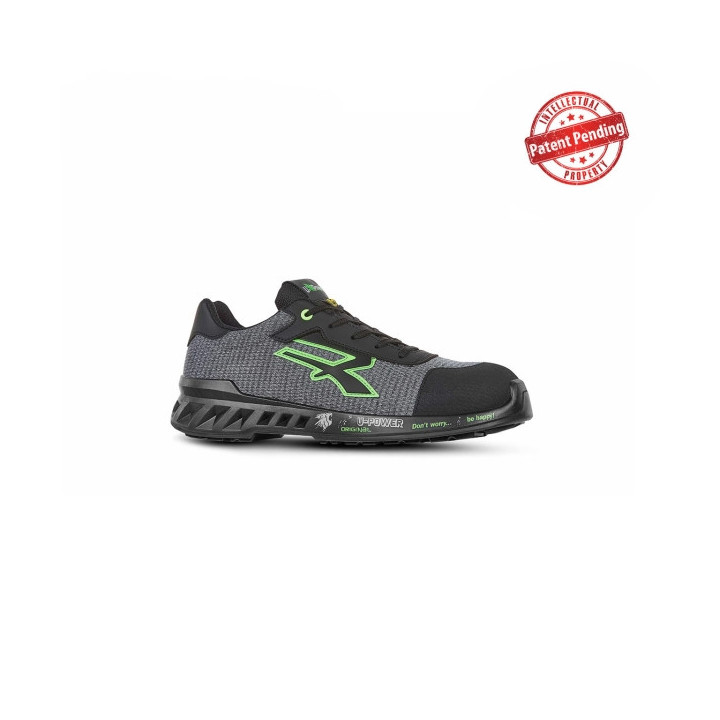 Upower Mike S ESD Calzado de Seguridad Ligeros y Transpirables - Talla 35 - Suela Antideslizante y Antiestatica